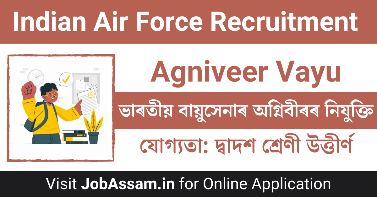 Indian Air Force Recruitment 2024 Online Apply for Agniveer Vayu