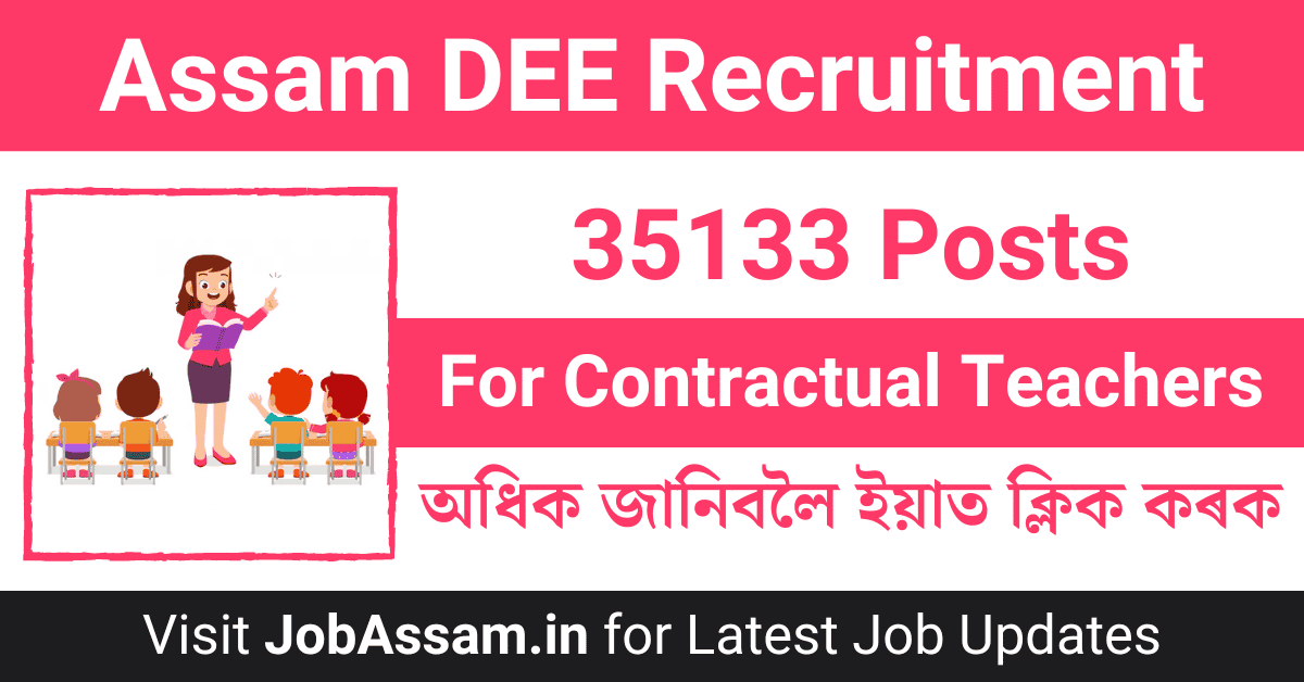 Assam DEE Recruitment Details