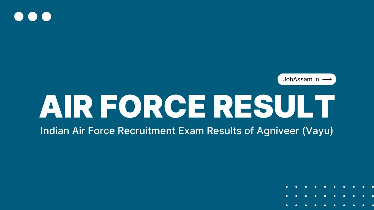 Indian Air Force Result