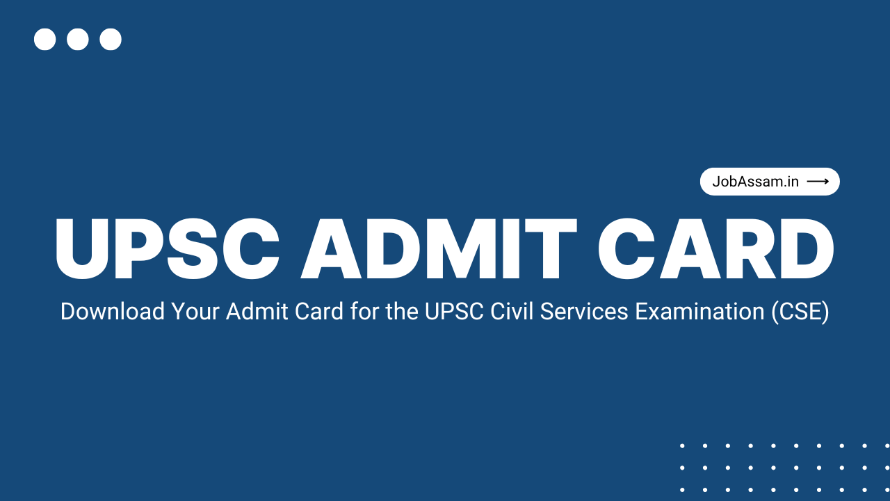 UPSC Admit Card