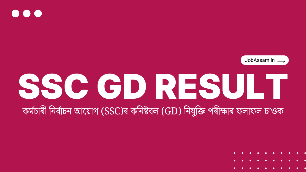 SSC Constable Result