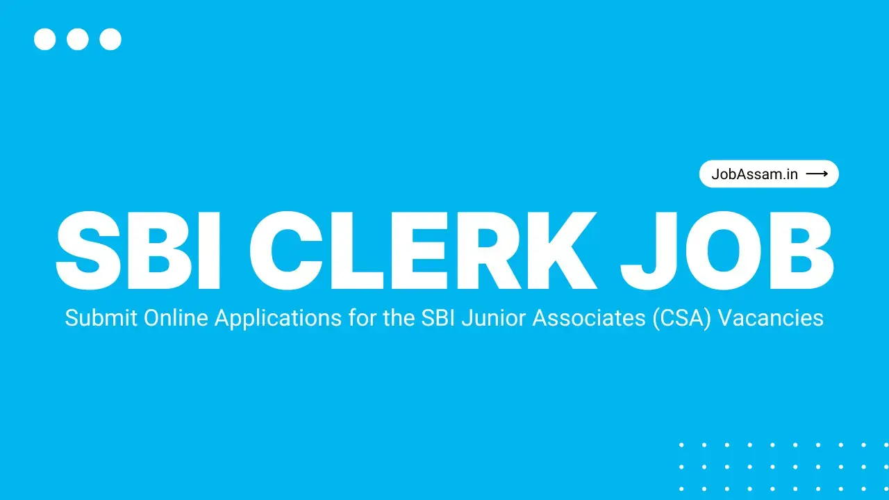 SBI Clerk Recruitment
