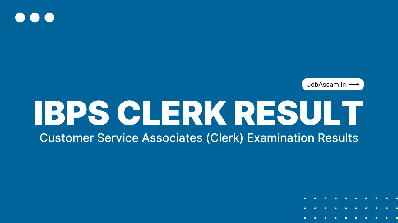 IBPS Clerk Result