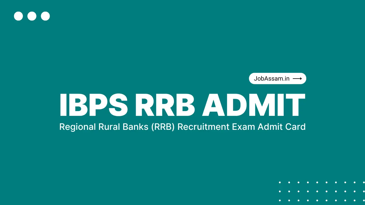 IBPS RRB Admit Card