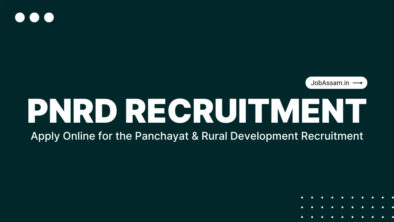 PNRD Recruitment
