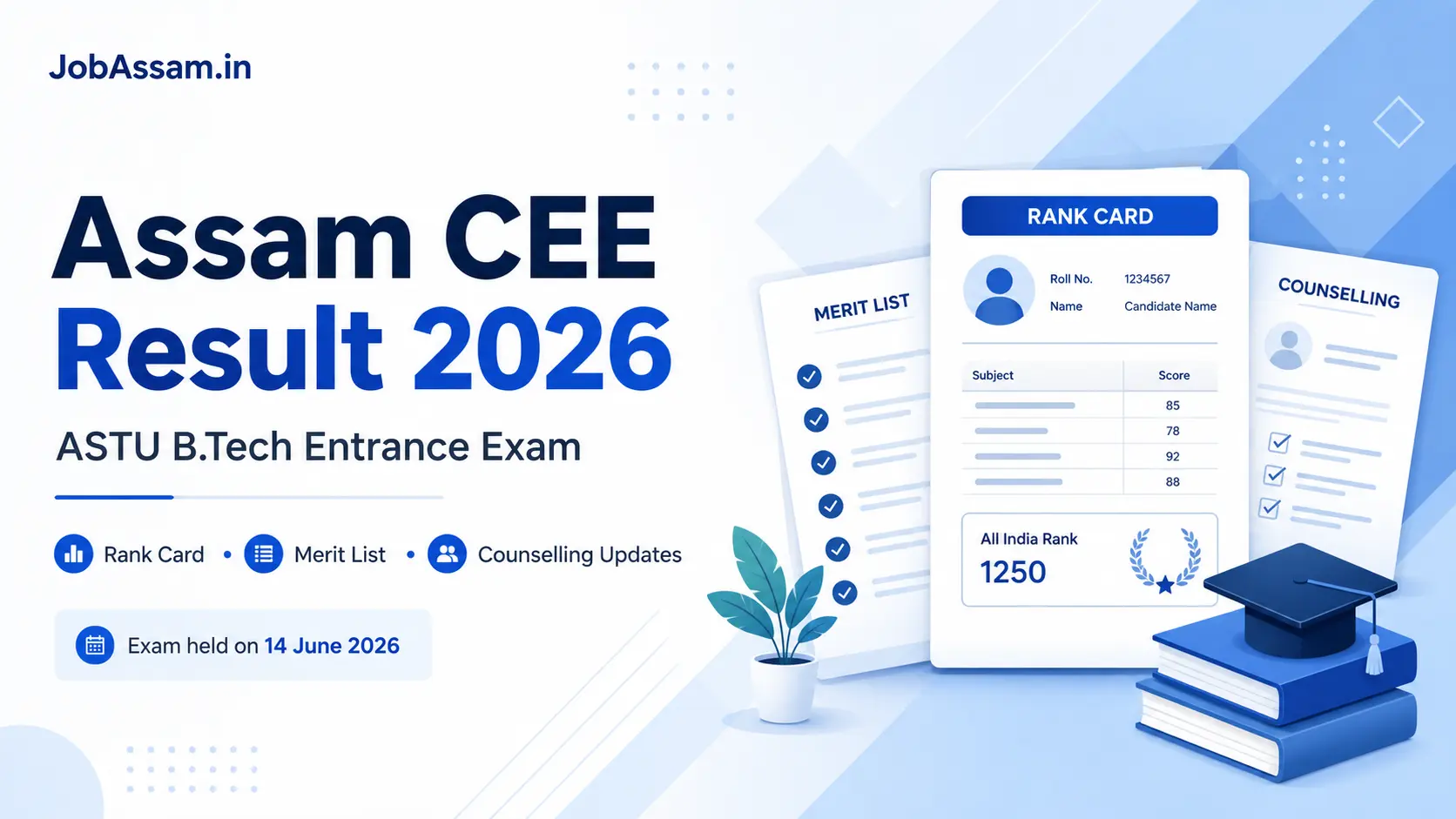 Assam CEE Result 2026