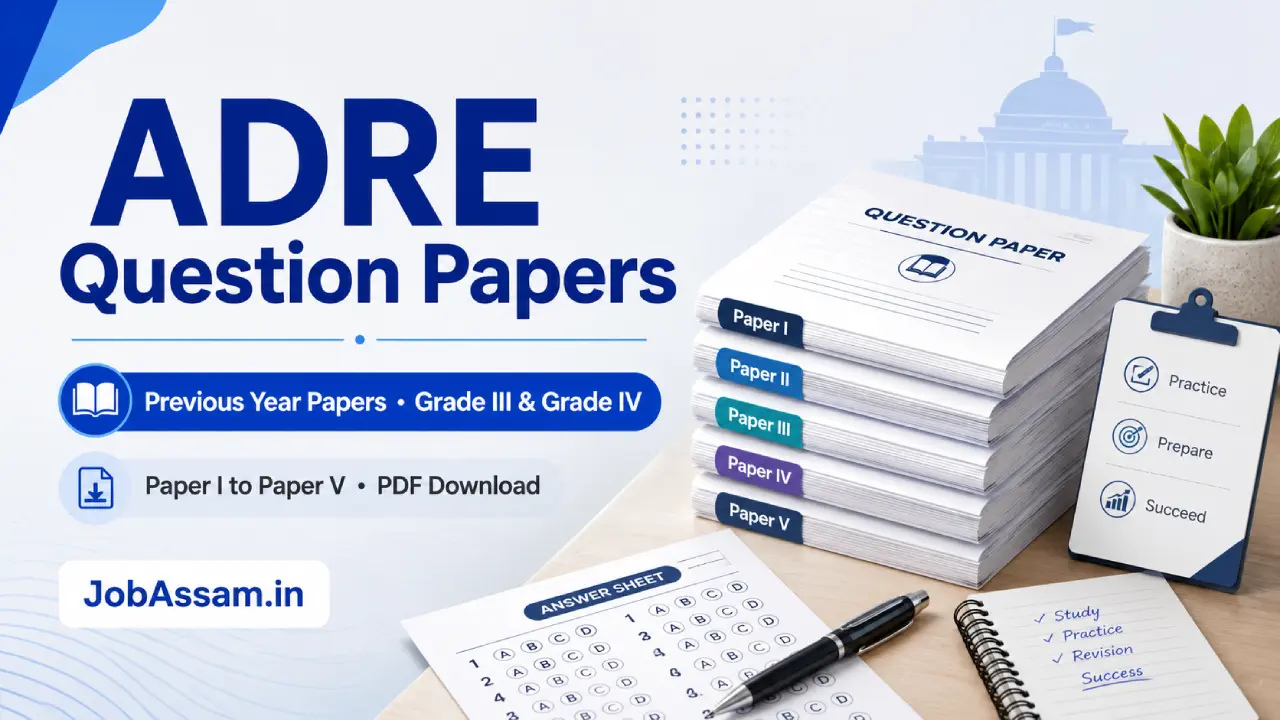 ADRE Question Papers