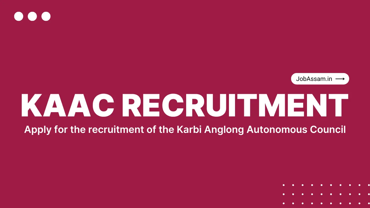 KAAC Recruitment