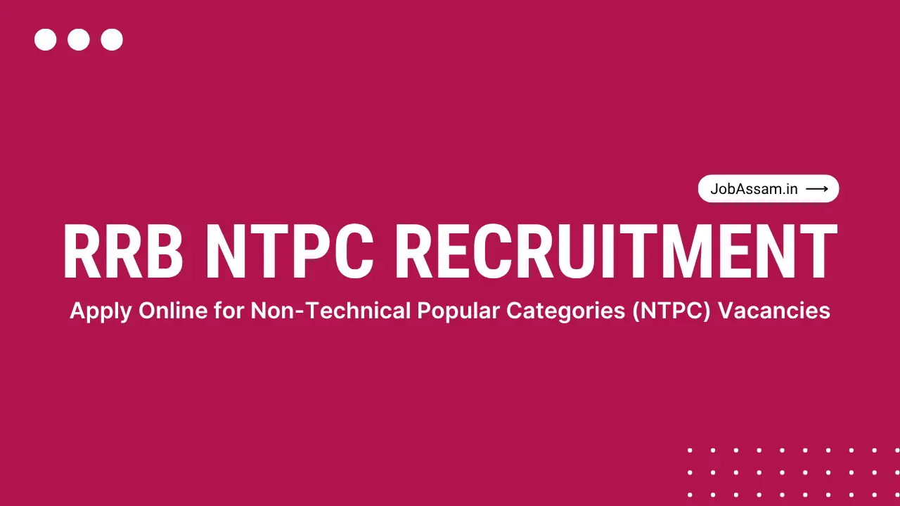 RRB NTPC Recruitment
