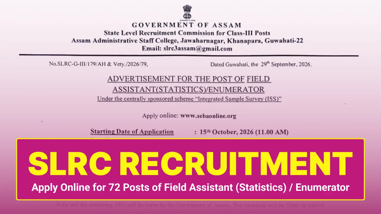 SLRC Recruitment