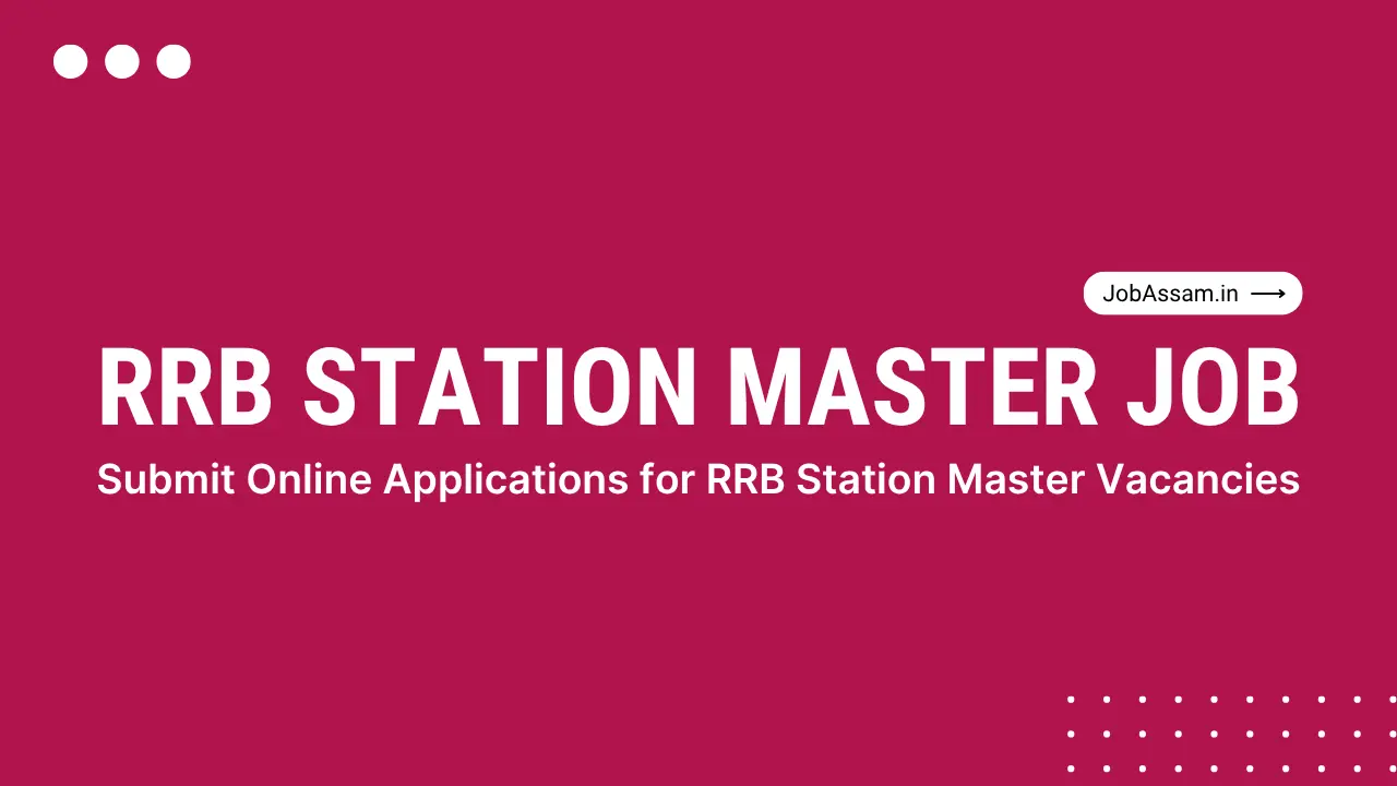 RRB Station Master Recruitment